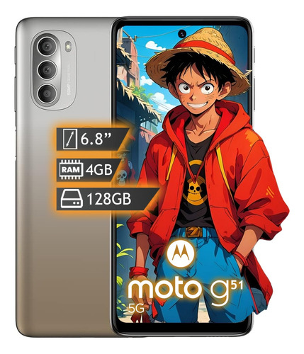 Celular Motorola G51 Single Sim 128gb 4gb Ram (Reacondicionado)