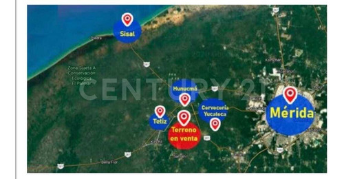 Terreno Industrial En Venta A Pie De La Carretera De Mérida A Sisal Y Celestún