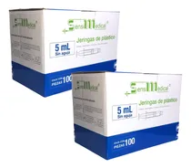 Comprar Jeringa Plastico 5ml Sin Aguja Hipodermica C20gx35mm 200pz