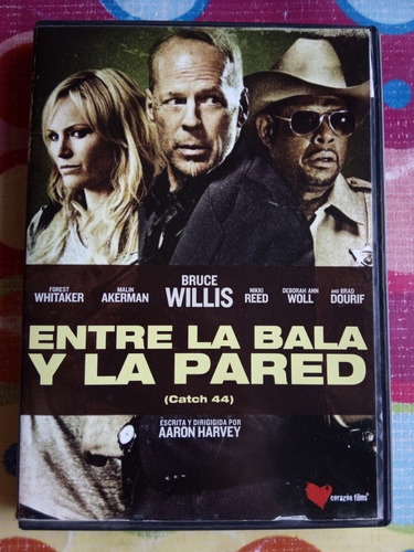 Dvd Entre La Bala Y La Pared Bruce Willis