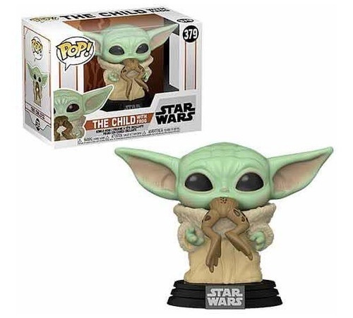 Child Baby Toda Con Rana 379 Star Wars Mandalorian Funko Pop