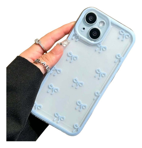 Hjq Funda Transparente Resistente Y Portátil For iPhone - Diseño De Cinta