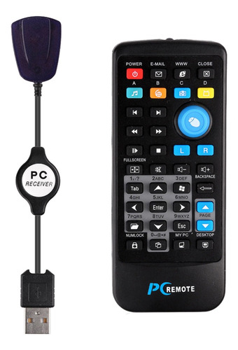Controlador De Telemando Ir Multifunción De 2 Piezas,
