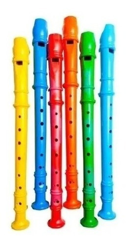 Kit 10 Flautas Maluca Brinquedo Musical Infantil Brinde Fest