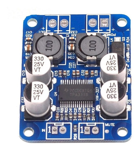 Integrado Amplificador Digital Tpa31181 Mono 1x60w 12v 24v