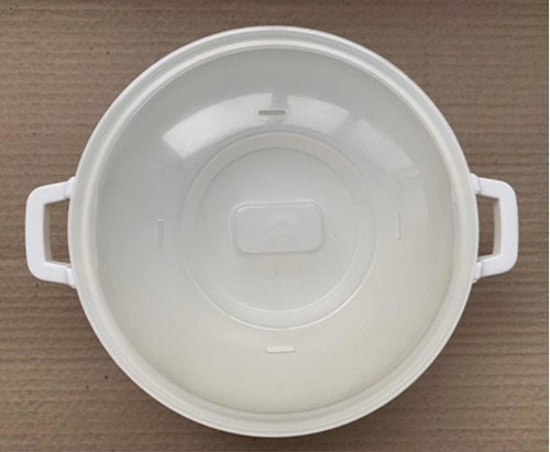 Cacerolas Para Microondas Set Plasutil Con Vaporera Y Tapa