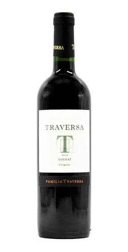 Vino Traversa Tannat Sin Roble Botella 750 Ml Pack X 6