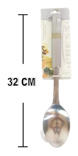 Utensilio Cocinar Cuchara De Acero Inoxidable Press Cocina