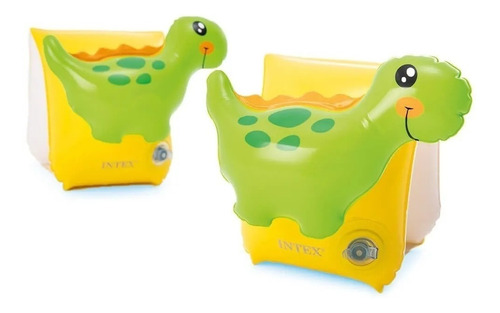 Flotador Para Bebe Niños Brazo Dinosaurio Intex Piscina