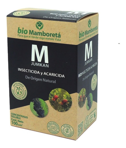 Mamboretá Línea Bio M Jumkan Acaricida Insecticida 100 Cm3