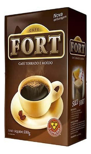 Café Em Pó Fort 500g 3 Corações