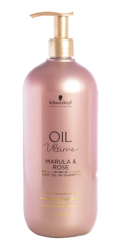 Schwarzkopf Shampoo Oil Ultime Marula & Rose X1000ml