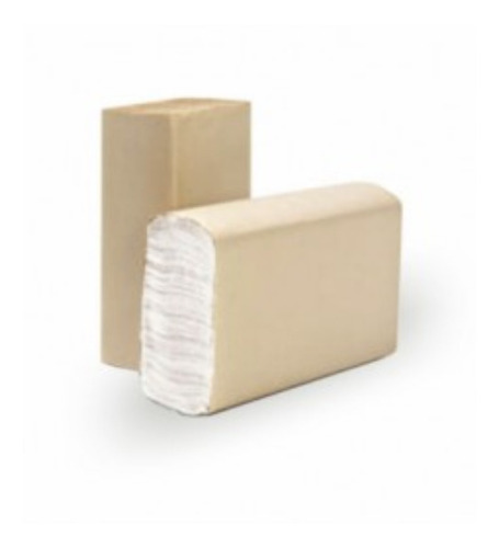 Imagen 2 de 10 de Toallas Intercaladas De Papel Blancas Manos Medidas 20x24