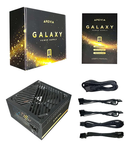 Fuente De Alimentación Apevia Atx-gx850w Galaxy 850w 80+ ...