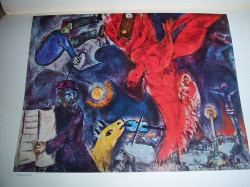 Lámina : Marc Chagall : La Caída Del Ángel . 1923-33-47