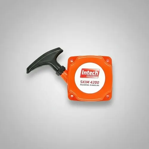 Puxador Tampa Partida Corda Original Intech Para Roçadeiras