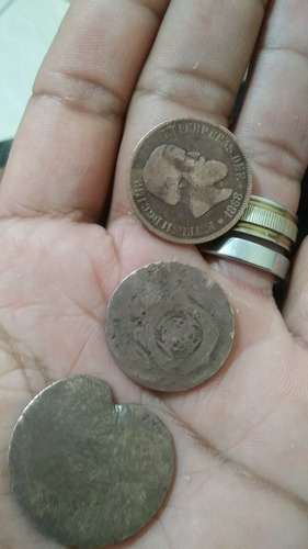 Imagem 1 de 2 de Moedas Antigas Sao 3 Moedas
