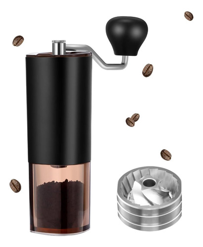 Manual Coffee Grinder With Cnc Stainless Steel Conical Burr 