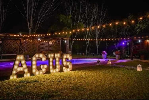 Imagen 1 de 5 de Letras Gigantes Eventos Bodas 15 Años