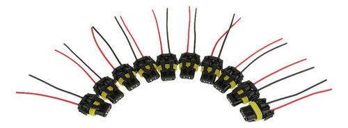 10 Piezas De Conector Cable De 9005 Luces Faro Delantera De