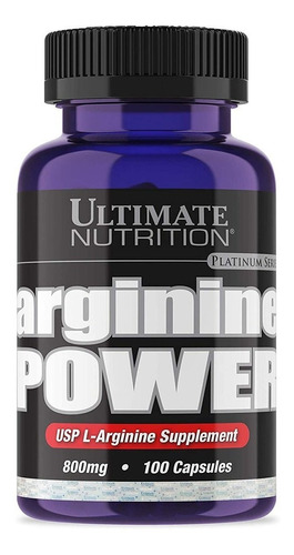 Arginina Power (800mg / 100 Cápsulas) Ultimate Nutrition