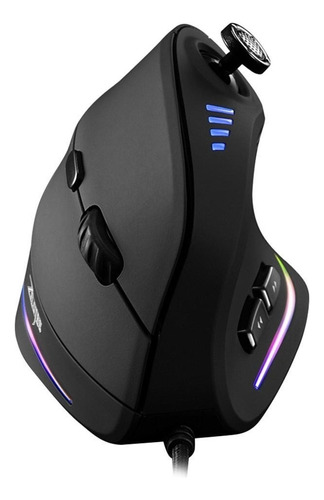 Mouse Vertical Com Joystick Integrado Teclas Programáveis