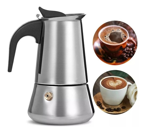 Cafetera Italiana 9 Tazas Espresso Maker Acero Inoxidable