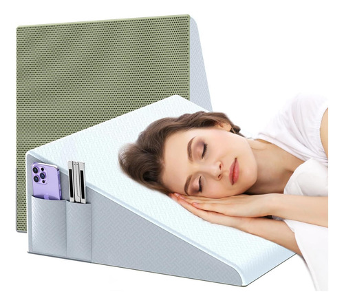 Zoliquex Almohada De Cuña Para Cabecero, Almohada De Cuña De