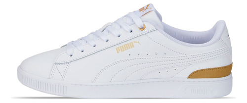 Tenis Puma Vikky V3 Leather Blancos Mujer 383115 08 Casual