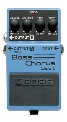 Pedal Boss Bass Chorus Ceb-3 Para Bajo
