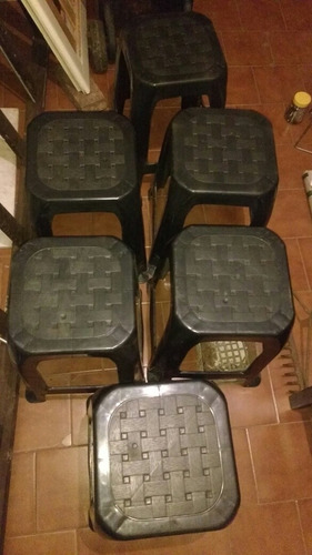 Banquitos De Plástico Apilables