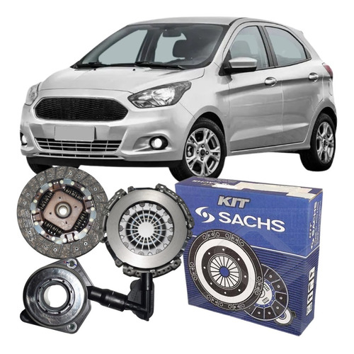 Kit De Embreagem Com Atuador Ford Ka 1.0 12v 3cil 2015 Sachs