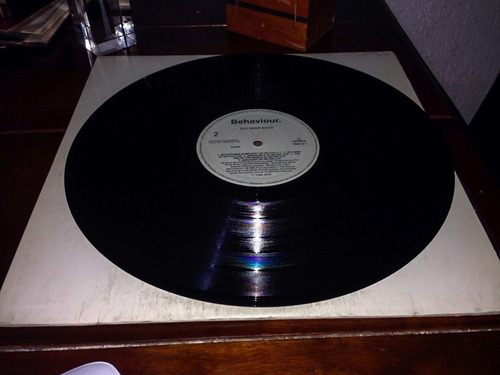 Pet Shop Boys - Behaviour Lp Vg Pop Being Boring (Usado)