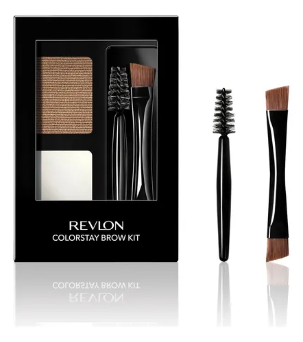 Revlon Colorstay Brow Kit, Incluye Polvos Para Cejas Long...