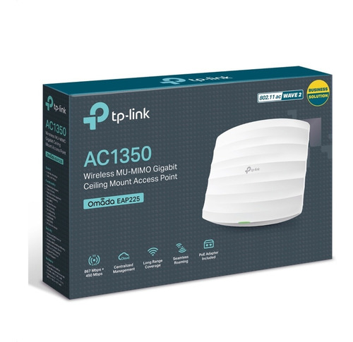 Imagen 9 de 10 de Access Point De Techo Wifi Gigabit Ac1350, Tp-link Eap225
