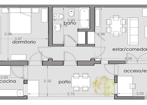 Imagen 3 de 28 de Ph En Venta En La Plata 1 Dormitorio