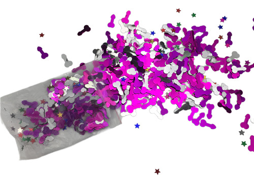 Confeti En Forma De Pene 15gr.