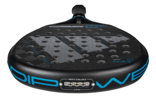 Paleta De Padel adidas Multiweight 3.4 2025 Alex Ruiz Color Negro/celeste