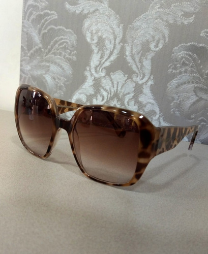 Óculos Solar Detroit Chantal 307 54-18 140 Sem Grau Tortoise