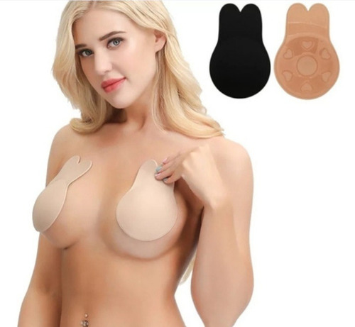 Imagen 4 de 6 de 4 Par Sujetador Senos 2beige/2negro Copa C/d + Envio Gratis