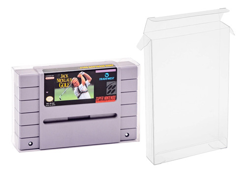Protector Transparente Para Cajas De Juegos Snes Y N64