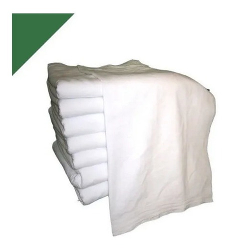 Imagem 3 de 4 de Pano De Chão Saco Duplo Alvejado Pp24 50x70cm Atacado 10 Un