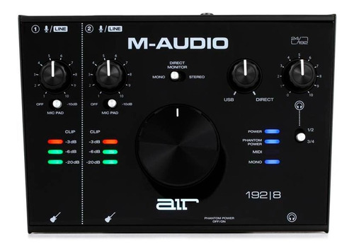 Interface De Audio M-audio Air192x8 2x4 Midi Caja Cerrada