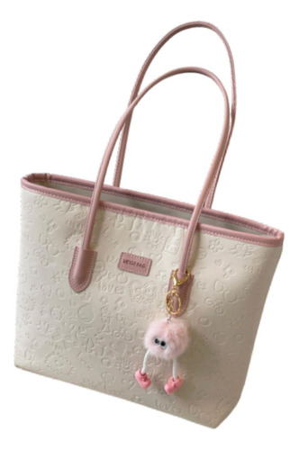 Bolso De Mano Para Mujer, Moderno Maletín Con Llavero Con