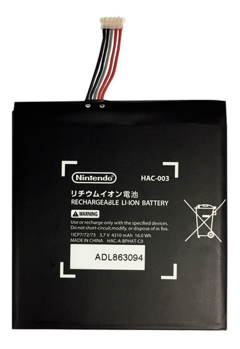 Batería Pila Nintendo Switch Consola Hac-003 Hac-001