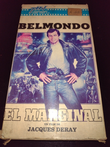 Belmondo,el Marginal En Vhs Clásico De Colección!!!!!