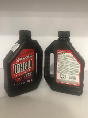 Aceite Diablo Maxima 4t 20w50 Mineral 1 Lts