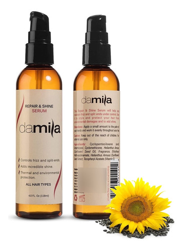 Damila Repair & Shine Serum  Proporciona Beneficios De P.