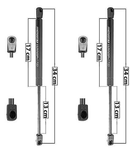 (2) Amortiguadores Cofre Ford Grand Marquis 1998-2002 Spart