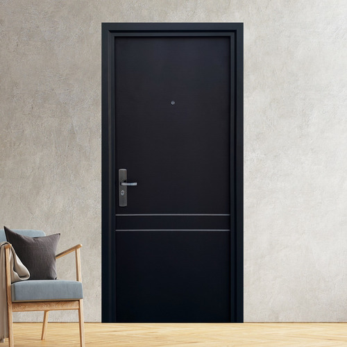 XE Seguridad | Puerta De Seguridad XE Cali S3 95-213 Apertura Derecha 100% Acero Color Negro